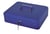 Geldkist Pavo met muntsorteerbak 300x240x90mm blauw