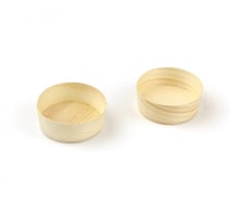 Bakje hout rond 30ml, (FSC®), ø 50 x h20 mm