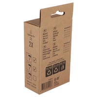 Copenhagen Pro Structuur Muurverfroller, 10 cm, 10 mm schuim, medium (2 stuks)