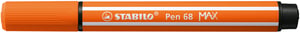 Viltstift STABILO Pen 68/30 Max bleek vermiljoen