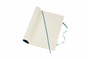 Notitieboek Moleskine L 130x210mm lijn reef blue