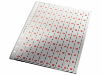 SHOWTAS LEITZ A4 4R PP 0.13MM NERF TRANSP