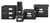 Ladenkast Leitz WOW Click & Store 4 laden zwart