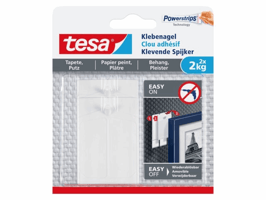 Klevende spijker tesa® behang en pleisterwerk 2kg wit