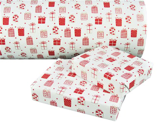 Sint/Kerstpapier 50cmx100m Kados