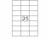 ETIKET QUANTORE 70X42.4MM 2100ST  artikel afbeelding
