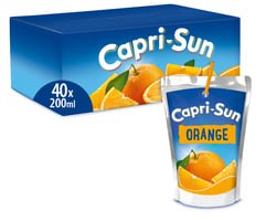 CAPRI-SUN orange pak 0,20L 40 x 0,20L (doos 40 stuks)