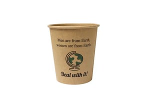 Beker coffee-to-go 177ml karton 100% fair