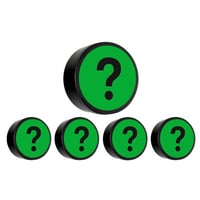 Rond magneetje QUESTION Ø 35 mm