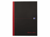 NOTITIEBOEK OXFORD BLACK N' RED A4 LIJN artikel afbeelding