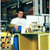Nietpistool pneumatisch l x b x h = 335x65x195 mm