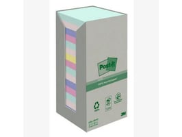 Recycled Notes, Pastelkleuren, 76 x 76 mm