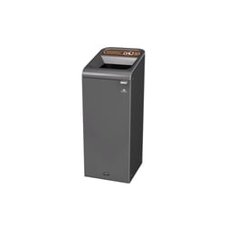 Afvalbak voor kringloopmateriaal Configure™ inhoud 87 l roestvast staal