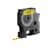 Dymo D1 labeltape 6 mm Zwart op geel 43618