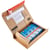 Colompac postpakketdozen 300x212x43mm. Kleur: Bruin.