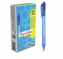 Balpen Paper Mate Inkjoy 100RT medium blauw