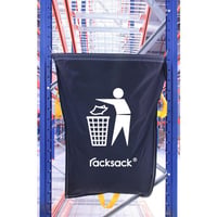 Racksack® inhoud 160 l, motief restafval blauw, VE = 10 stuks