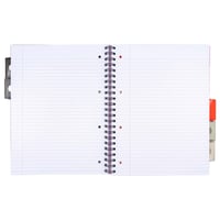 Projectboek Pukka Metallic Executive A4 lijn 5-tabs 4-gaats 200 pagina's 80gr assorti