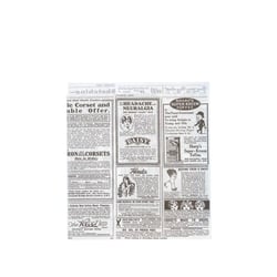 FSC® vetvrij snackzakje krant 17x18cm
