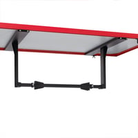 Ondertafel rolhouder, incl. as set, 800 mm diep