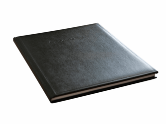 CONDOLEANCE ALBUM KANGARO 260X210MM ZWART artikel afbeelding