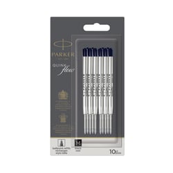 Balpenvulling Parker Quinkflow zwart 0.7mm blister à 10 stuks