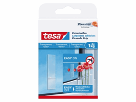 Kleefstrips tesa® dubbelzijdig transparant 1kg 8 stuks