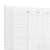 Weekplanner Nobo transparant acryl A4