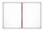 Spiraalblok Oxford Black n' Red A4 lijn 140 pagina's 80gr
