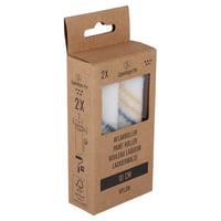 Copenhagen Pro Nylon Aflakroller, 10 cm, 6 mm vacht, (2 stuks)