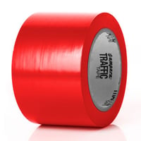 Vloermarkeringstape breedte 75 mm rood artikel afbeelding