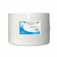 Industrierol cellulose, 1-laags, 24 cm x 460 meter.