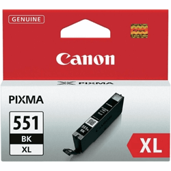 INKCARTRIDGE CANON CLI-551XL HC ZWART artikel afbeelding
