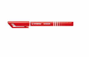 Fineliner Stabilo sensor 189 rood