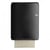 E-Tissue handdoekdispenser | Multifold - Black Quartz