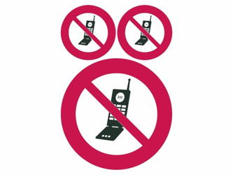 ETIKET HERMA 5784 GSM VERBODEN artikel afbeelding