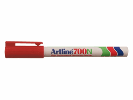 VILTSTIFT ARTLINE 700 ROND 0.7MM ROOD artikel afbeelding