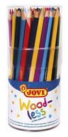 Kleurpotlood Jovi triangle houtvrij set à 84 kleuren ass