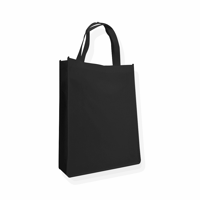 Non Woven draagtas 310x410mm, kleur zwart