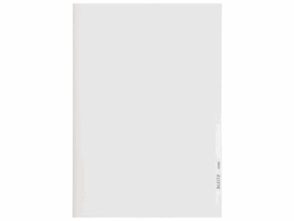 Leitz Insteekmap PVC 0,15mm PVC, transparant (pak 100 stuks)