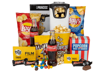Kerstpakket - Popcorn feestje