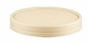 Bamboe/PLA deksel 89mm Ø voor 6 oz cup
