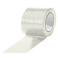 Textiellint, gekleurd, dikte 165 µm lengte 50 m, breedte 75 mm, VE = 12 rollen wit