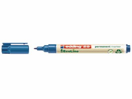 VILTSTIFT EDDING 25 ECO ROND 1MM PERM BLAUW artikel afbeelding