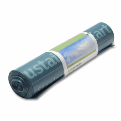 HDPE afvalzakken 70 x 110 cm blauw, T25, 120 liter artikel afbeelding