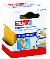 Dubbelzijdige knutseltape tesa® 2,75mx38mm transparant