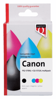 Inkcartridge Quantore Canon PGI-570XL CLI-571XL zwart kleur