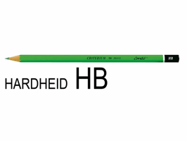 Potlood Bic Criterium 550 zeshoekig HB