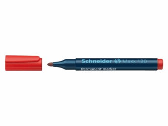VILTSTIFT SCHNEIDER 130 ROND 1-3MM ROOD  artikel afbeelding