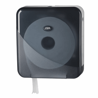 Euro Pearl BLACK jumbo maxi toiletrolhouder